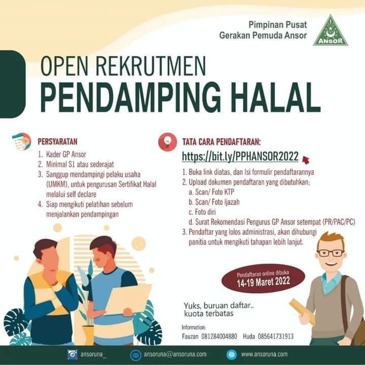Open Rekrutmen Pengembangan Masyarakat Islam UIN Sunan Kalijaga Yogyakarta